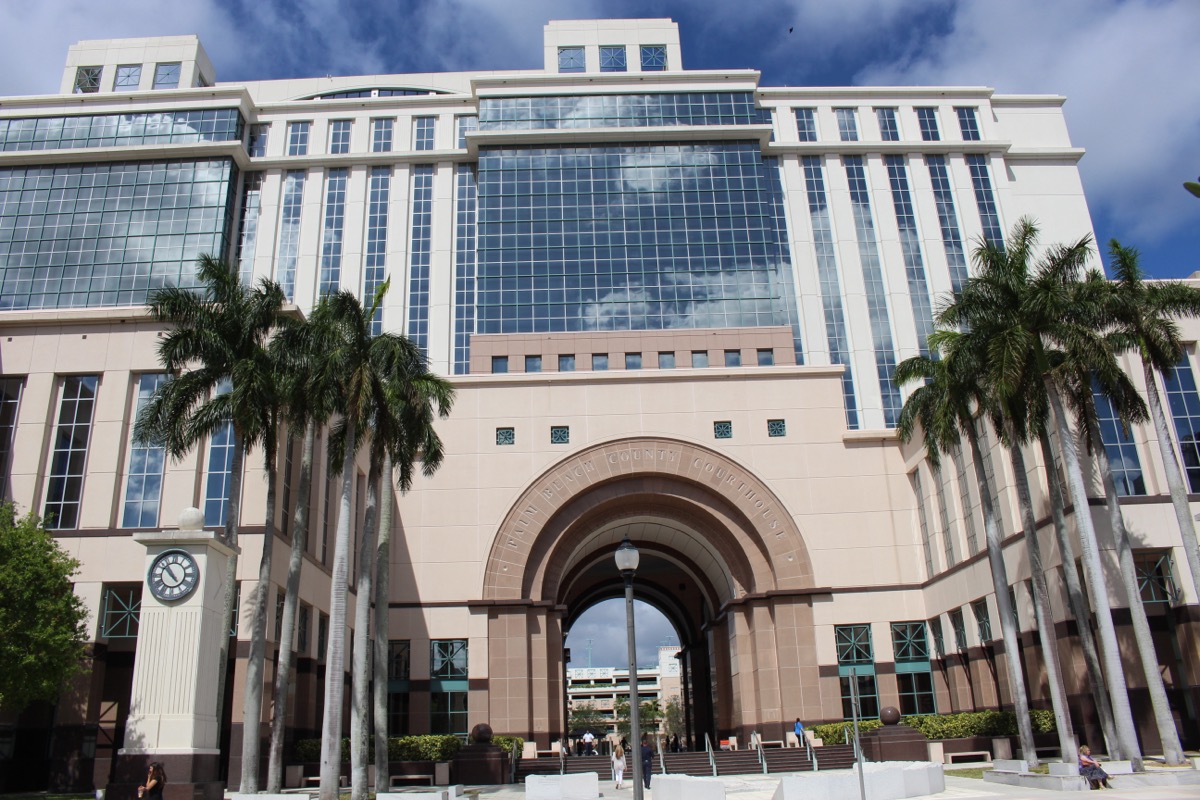 Palm Beach County courthouse